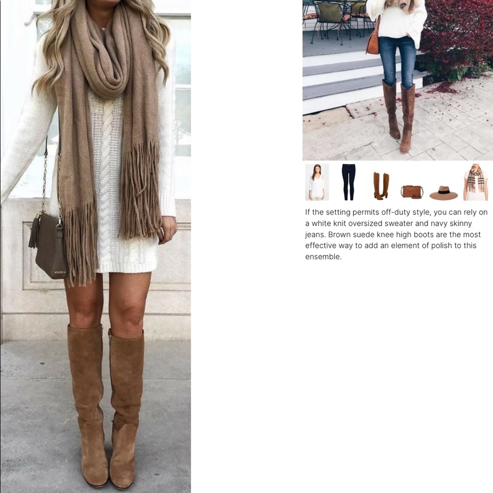 Knee High Brown Boots - Picture 8 of 8